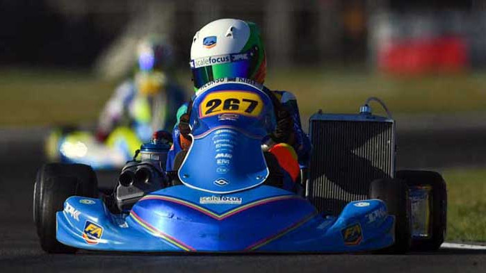 Малшанс попречи на Никола Цолов да се бори за победата на Европейското по картинг